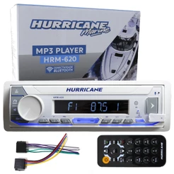 Rádio MP3 Hurricane Marinizado Bluetooth Marini Barco