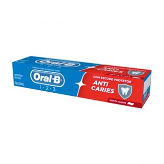 Creme Dental Oral-B 123 Menta 70g