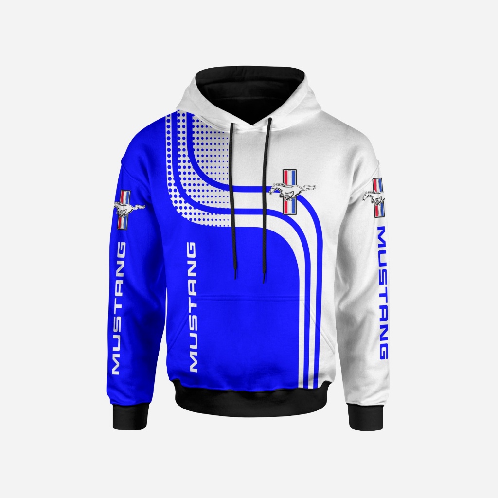 Moletom Blusa De Frio Mustang  Sublimação Full Poliéster ESTAMPA 3D