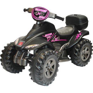 Quadriciclo Eletrico Biemme Quatry Cross 12V Preto Rosa Girl em Oferta na Shopee