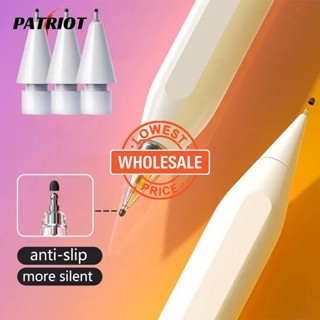 [Preço Por Atacado] 4B 2B Pontas De Caneta Compatíveis Com Lápis Apple 1/2/Ponta Elástica De Silicone Mudo De Toque/Substituição Do Bico Da Branca Transparente Para Filme Paperfeel