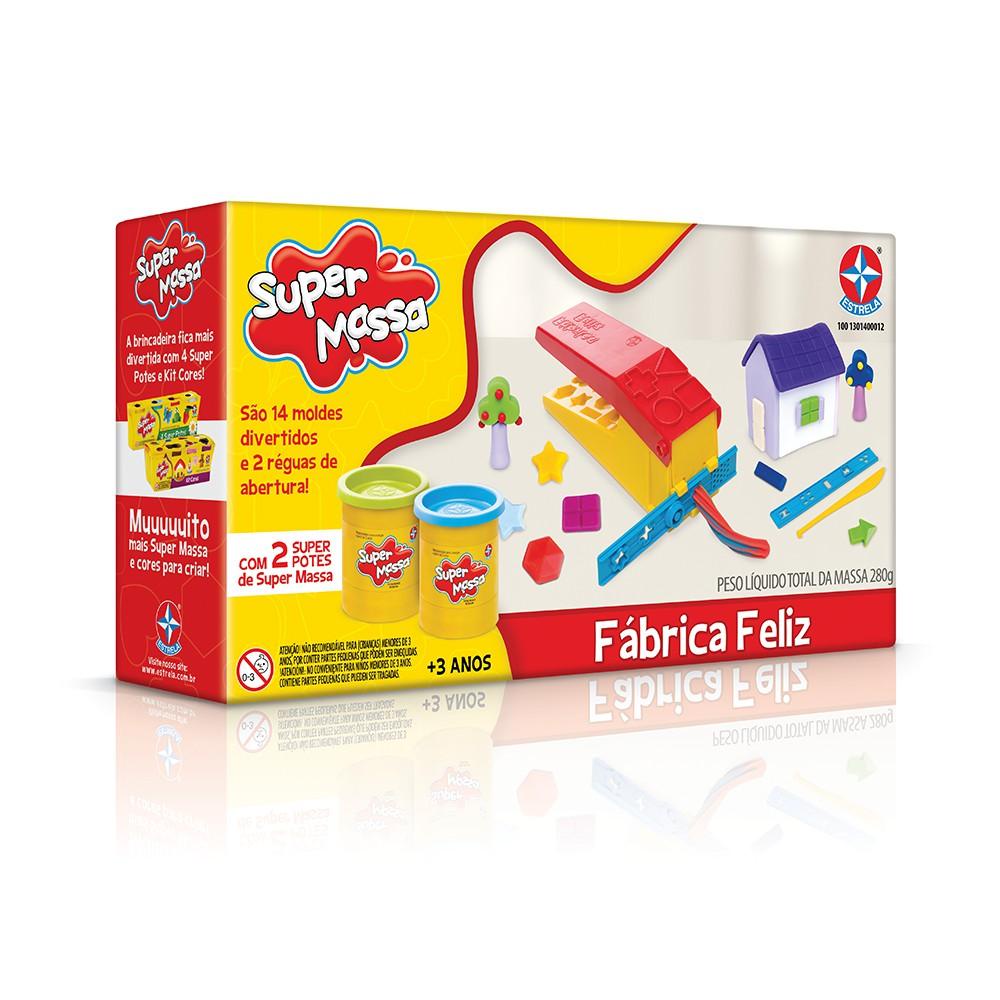 Super Massa Fábrica Feliz - Estrela em Oferta na Shopee