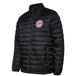 Jaqueta Padding Bayern de Munique Preta Masculina Oficial