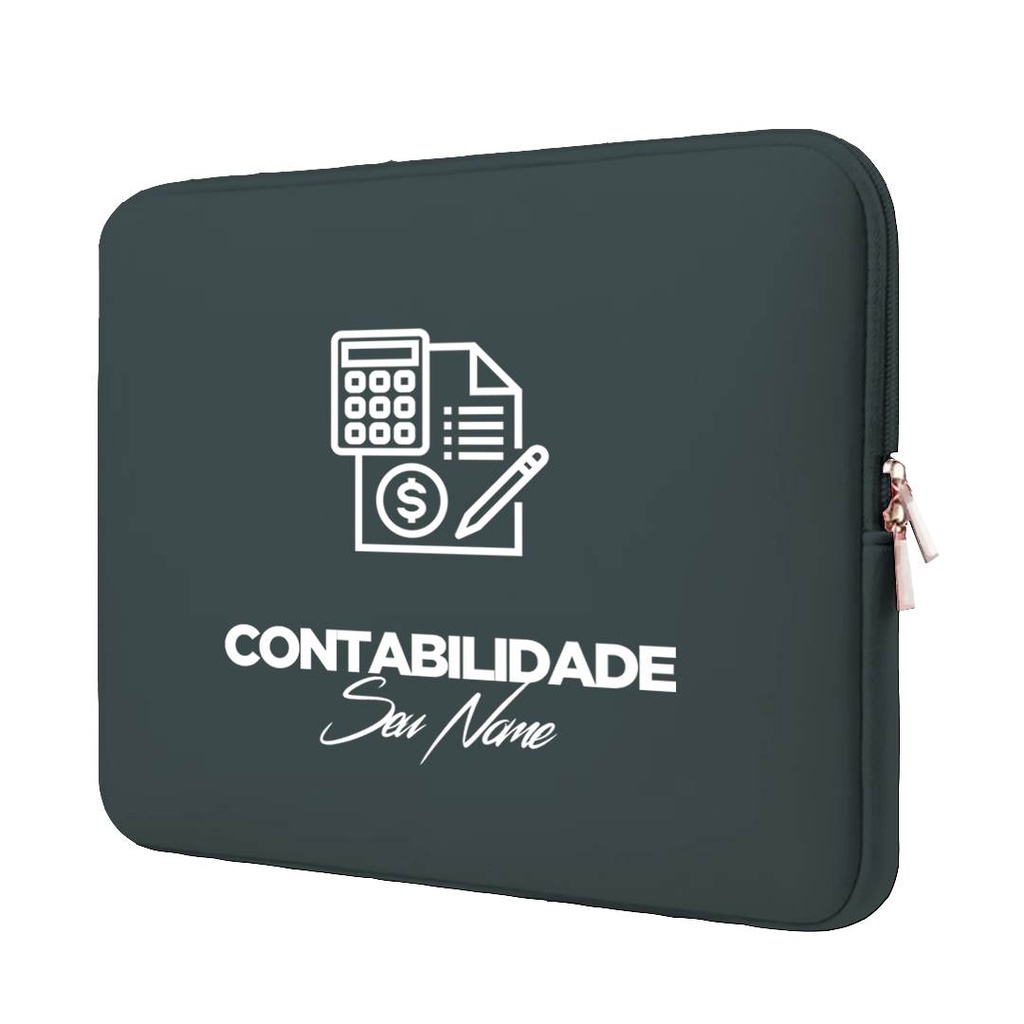 Capa Case Pasta Maleta Notebook Macbook Personalizada Neoprene 15.6/14.1/13.3/12.1/11.6/17.3/10.1