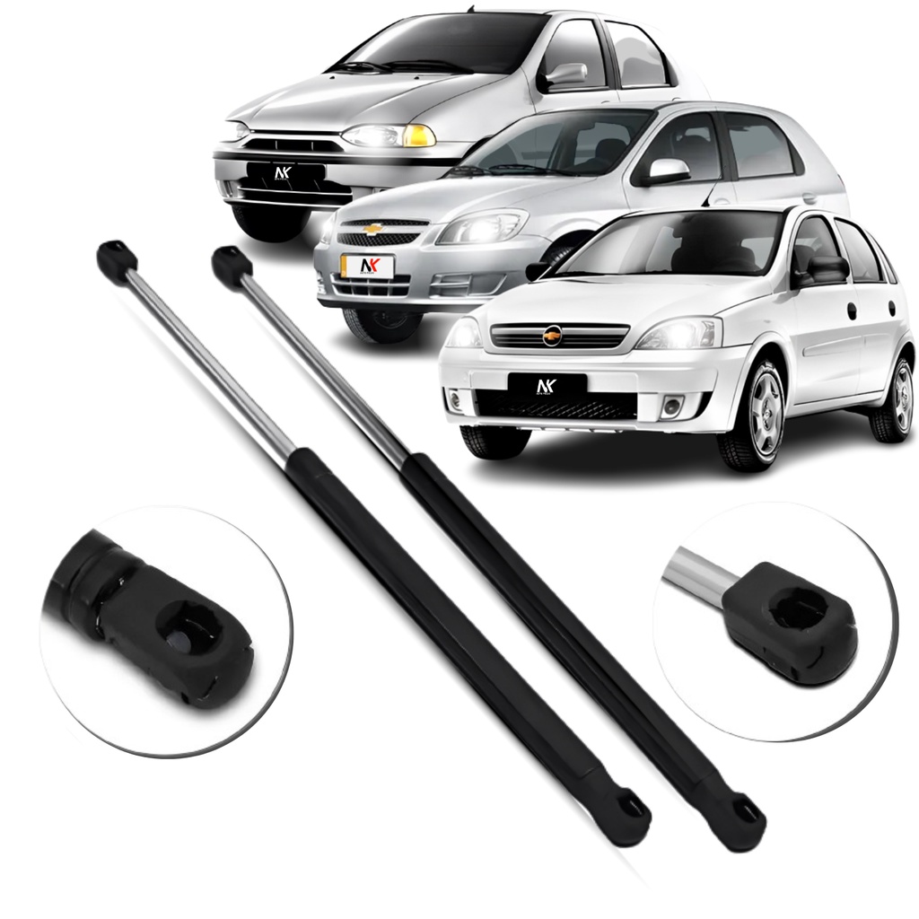 Amortecedor Porta Malas Tampa Traseira Palio Celta Corsa 96 á 2015 em Oferta na Shopee