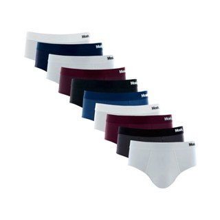Kit com 10 Cuecas Slip Microfibra Listrado Mash