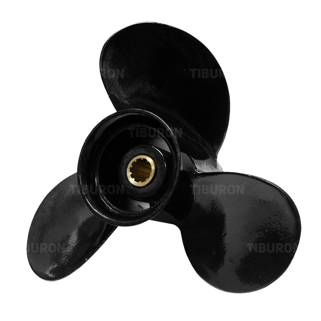Helice Motor de Popa Mercury Tohatsu 40 HP 10 3/8 Passo 12 Barco Lancha