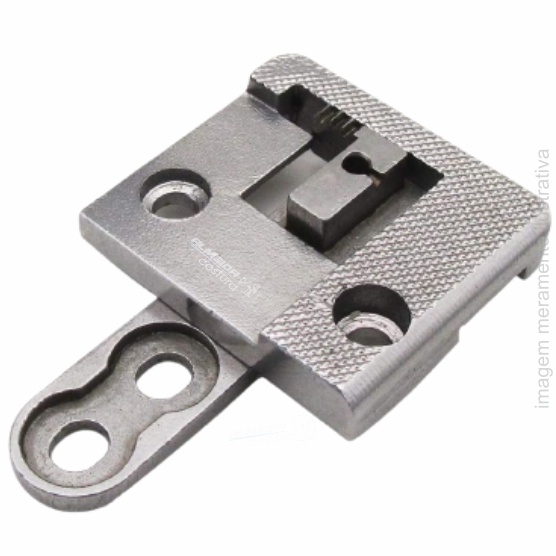 CONJUNTO DA CHAPA E DENTE DA MAQUINA DE BRAÇO PFAFF 335 - 46498, 46497B