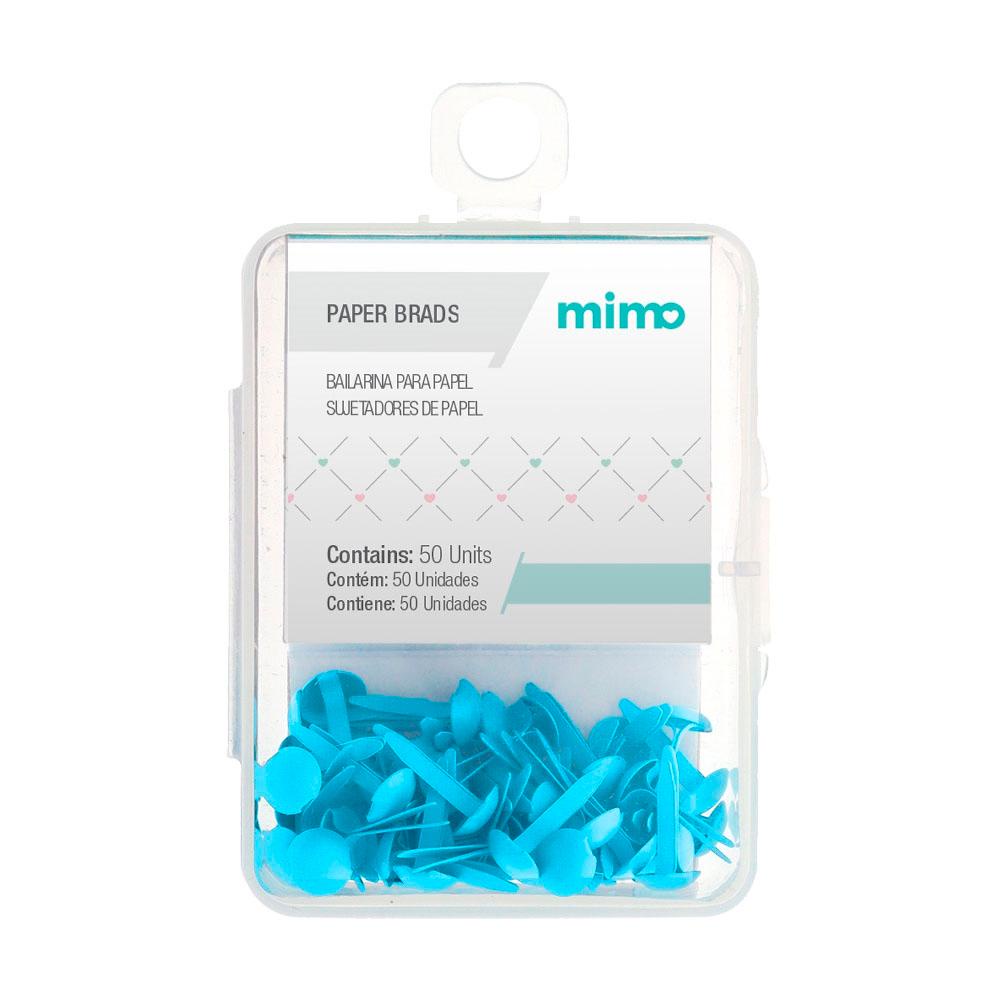 Bailarina para Papel - 6,5 mm - Azul Água - Mimo - 50 Unids em Oferta na Shopee