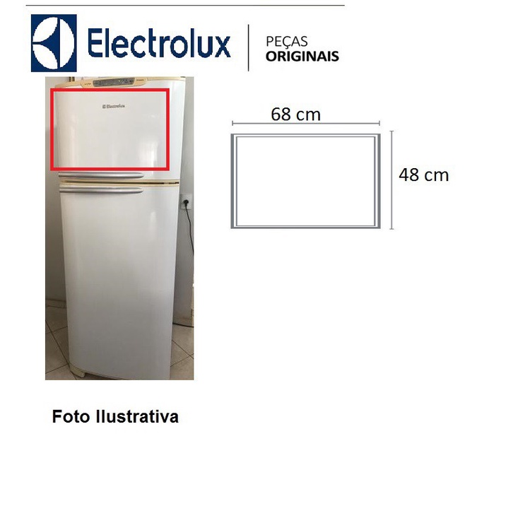 Borracha Da Electrolux Dff44 / Df45 / Dc47/ Dc49 - Superior