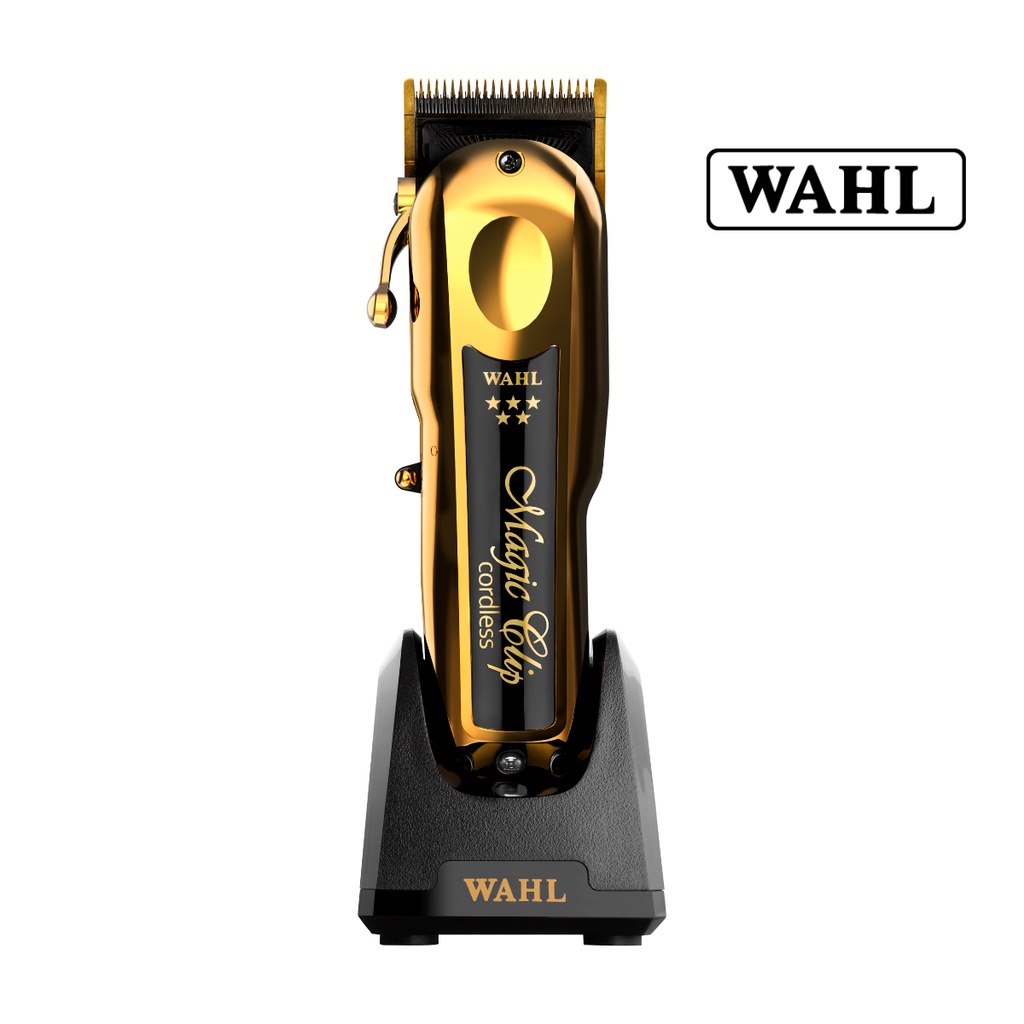 Máquina de cortar cabelo  magic clip gold sem fio