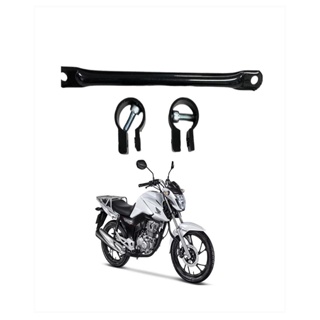 Trava De Guidao Preto Moto Honda Fan Titan Start Cargo 160 em Oferta na Shopee