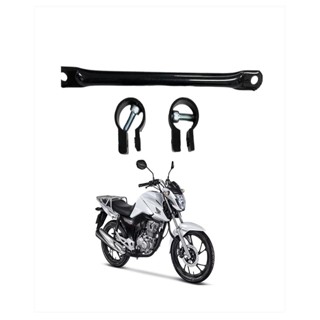 Trava De Guidao Preto Moto Honda Fan Titan Start Cargo 160