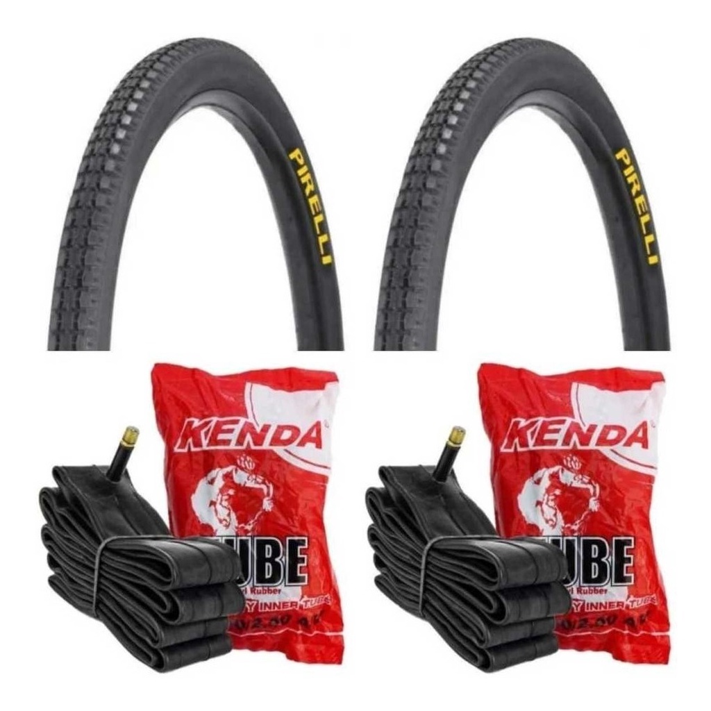 Par De Pneus 26x1.1/2x2 Barra Forte Bike Primor+ 2camaras 26 em Oferta na Shopee