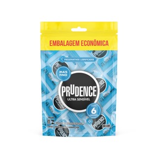 18 Unidades Ultra Sensível Mais Fino Preservativos Prudence Super Embalagem Econômica