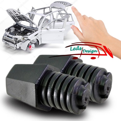 2 Batente Coxim Tampa Traseira Fiat 500 Cronos Linea Toro