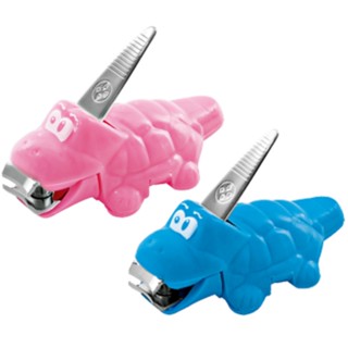Cortador De Unhas Infantil Misto Rosa E Azul Jacare Kids Mundial BC-76