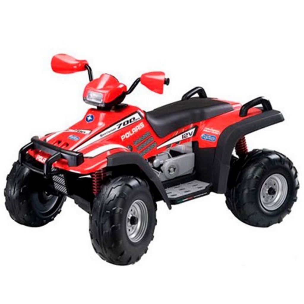 Quadriciclo Peg-Perego Polaris Sportsman 700 Twin-New Red 12V Vermelho em Oferta na Shopee