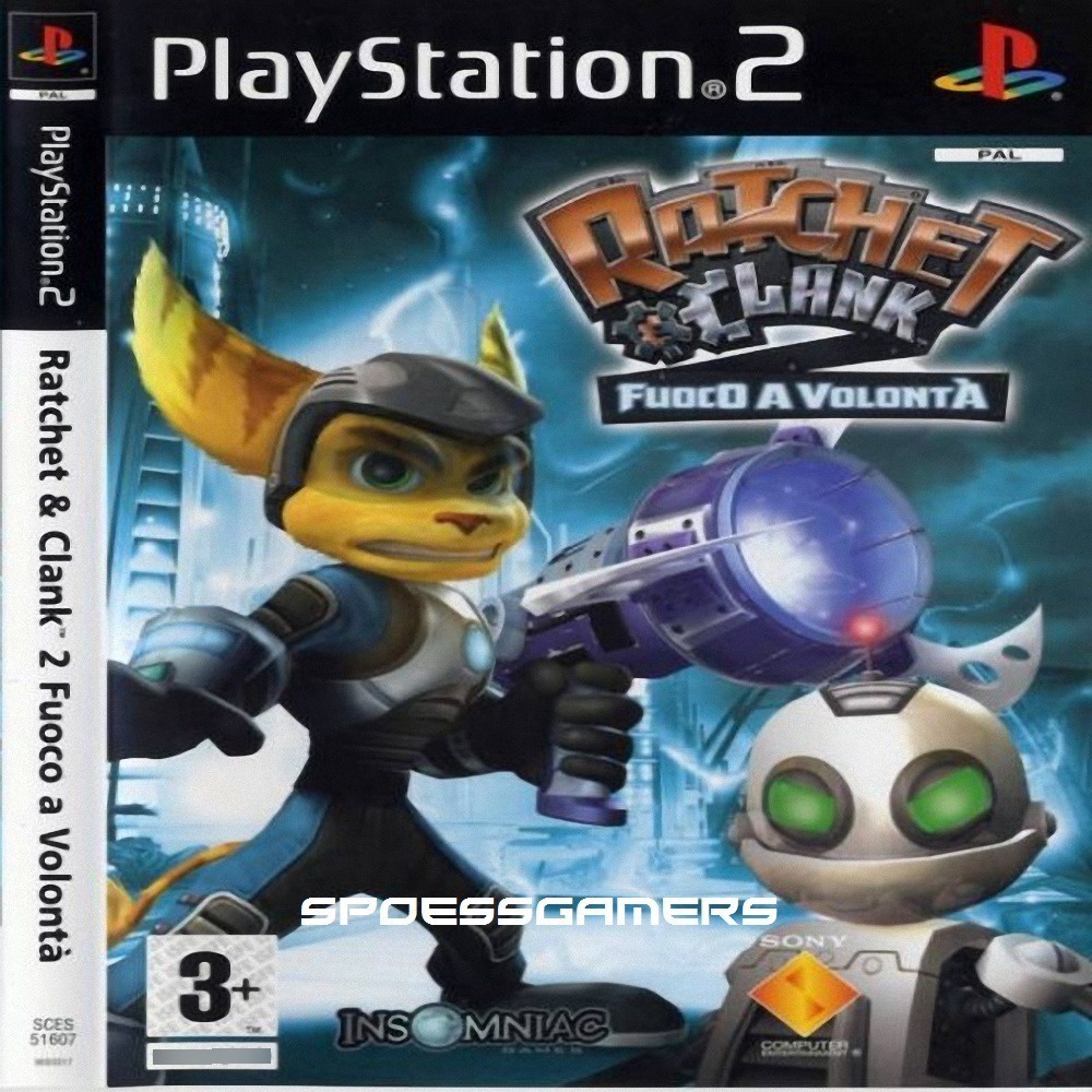Jogo Ps 2 Ratchet & Clank 2 Going Commando Ps2 Desbloqueado