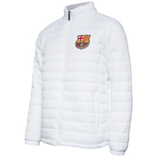 Jaqueta Padding Barcelona Branca Masculina