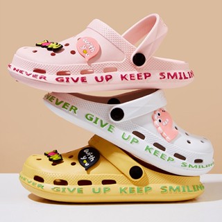 Sandálias De Verão Para Mulheres Casuais EVA Light Non-slip Shoes Thick Single Beach Casais Sapatos De Jardim