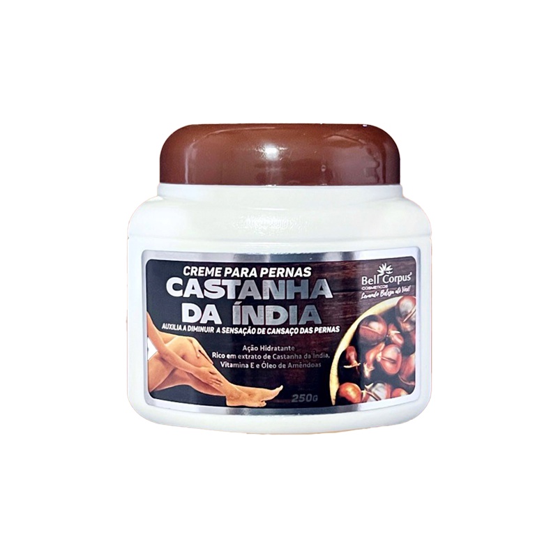 Creme para as Pernas Castanha da Índia 250g - Bell Corpus