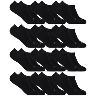 Kit Com 12 Pares de Meia Invisível Day By Day Algodão Macio Hoahi