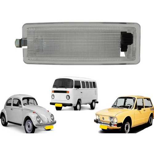 Lanterna Cortesia Interna Teto Vw Fusca Kombi Gol Escort em Oferta na Shopee