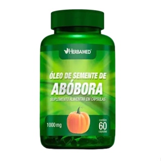 Óleo de semente de abóbora 60 cápsulas - Herbamed em Oferta na Shopee
