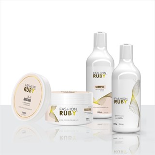 Progressiva Fashion Ruby Linha Gold e Kit Prolongador De Liso 300ml