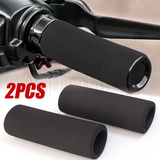 Manga Anti-Derrapante Esponja Para Modificação Da Motocicleta/Vibração No Guidão Capa De Espuma/Peças De Bicicleta Punhos De 3,17-3,68cm