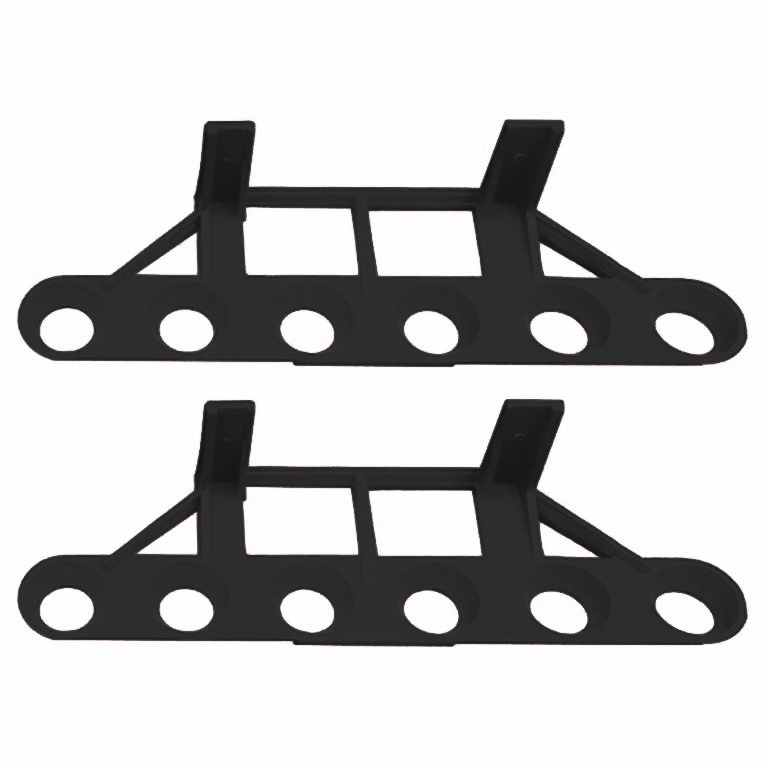 Taqueira de Plástico para 6 Tacos de Sinuca e Bilhar Preta em Oferta na Shopee