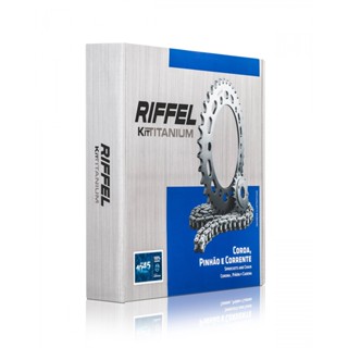 Kit Transmissão Relação Riffel XTZ 250 Z Tenere 2010-18 / Lander X 2009-19 S/ Retentor ( 71896 )