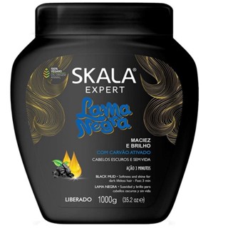 Máscara Capilar De Tratamento Lama Negra 1kg