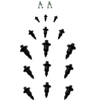 2 trava + 6 presilha pequena + 9 presilha  grande  pop 110 carenagem farol lateral rabeta em Oferta na Shopee