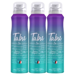 Kit Desodorante Aerosol Antitranspirante Tabu Zen 150Ml (3 unidades)