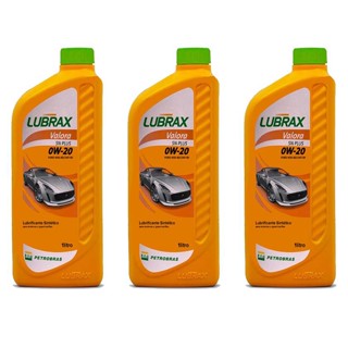 Kit 3 Lubrax Valora 0w20 Sintetico