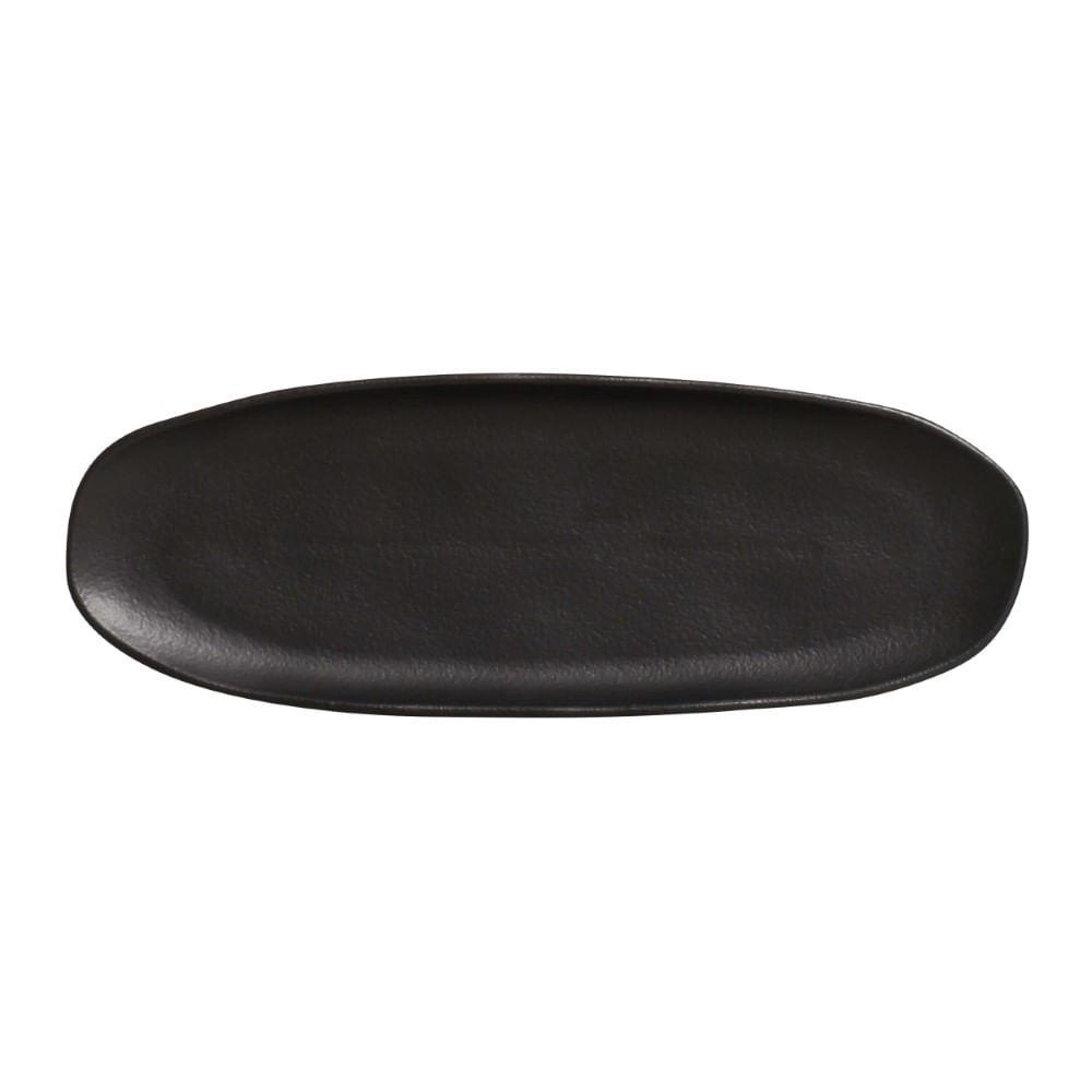 Travessa Oval Orgânico Preto Matte 36cm Para Servir e Gratinar Porto Brasil Ceramica em Oferta na Shopee