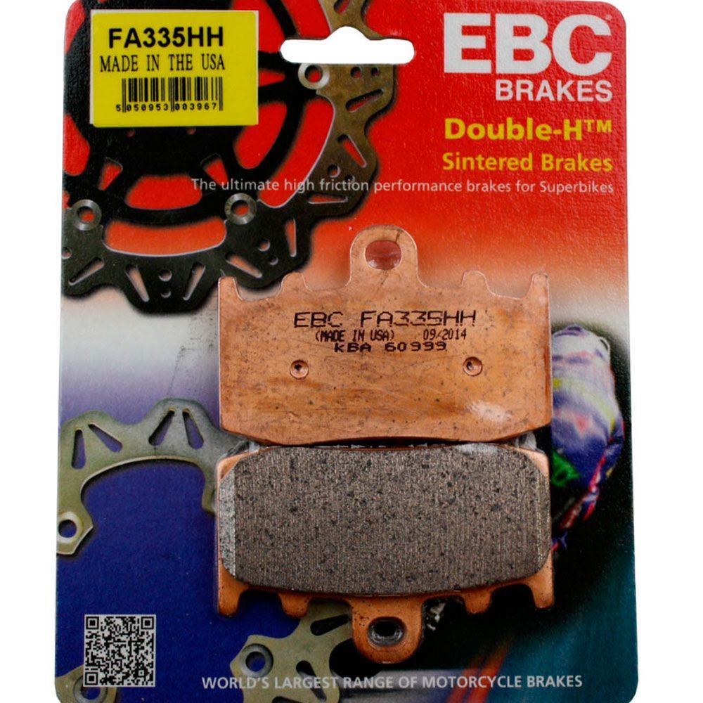 Pastilha Freio EBC FA335HH BMW K1200 GT 03/08(D) R1200 GS AD 07/09(D) K 1300 S 09/15(D)