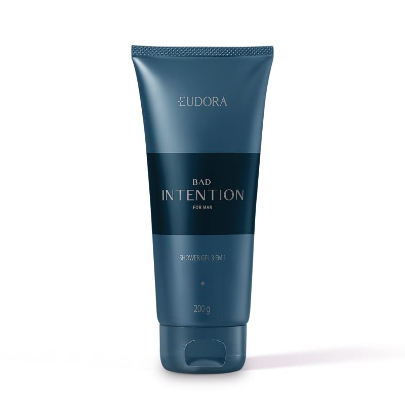 Shower Gel 3 em 1 Bad Intention For Man 200g - Eudora em Oferta na Shopee
