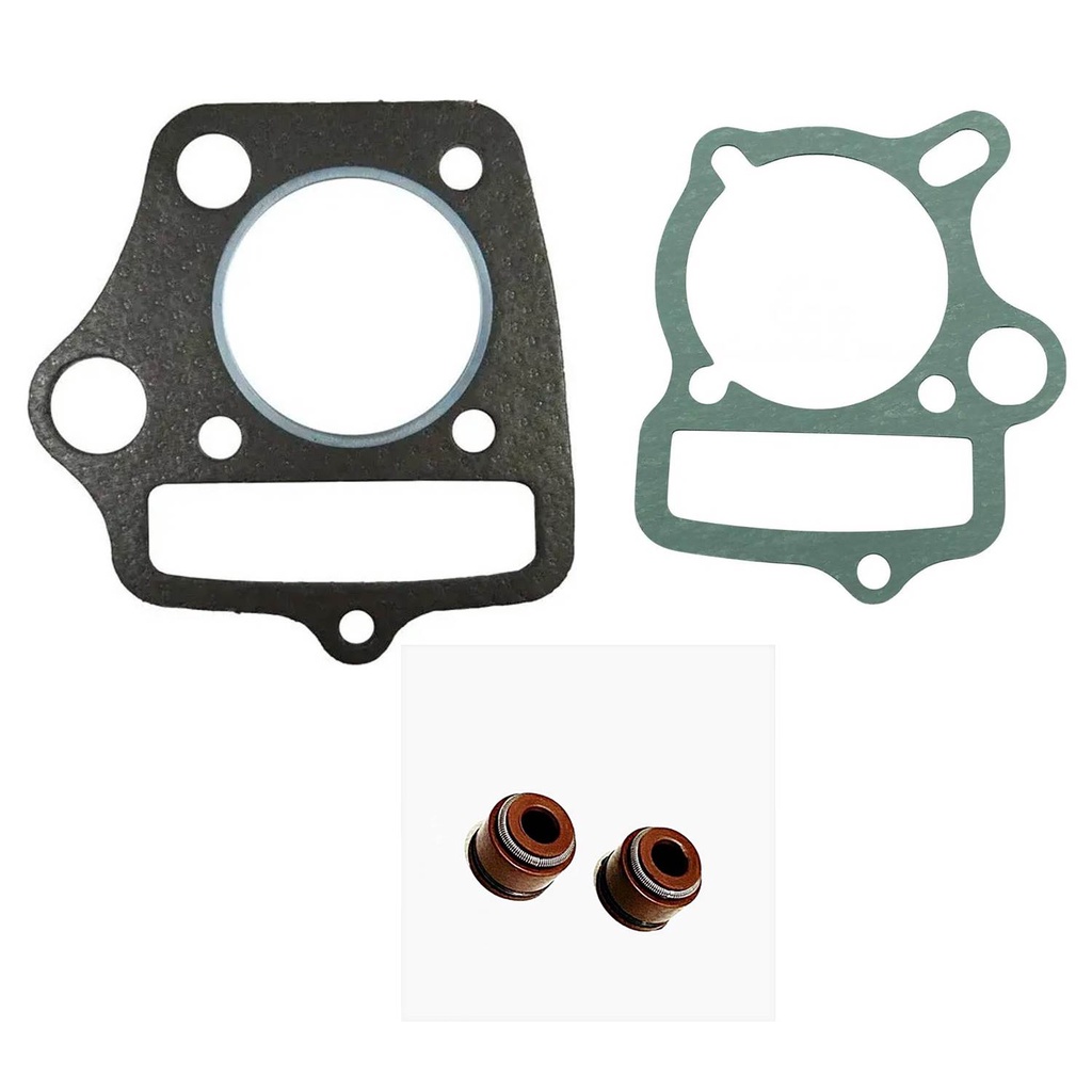 Kit 2 Retentor Valvula +Junta Cilindro e Junta Cabeçote 70cc