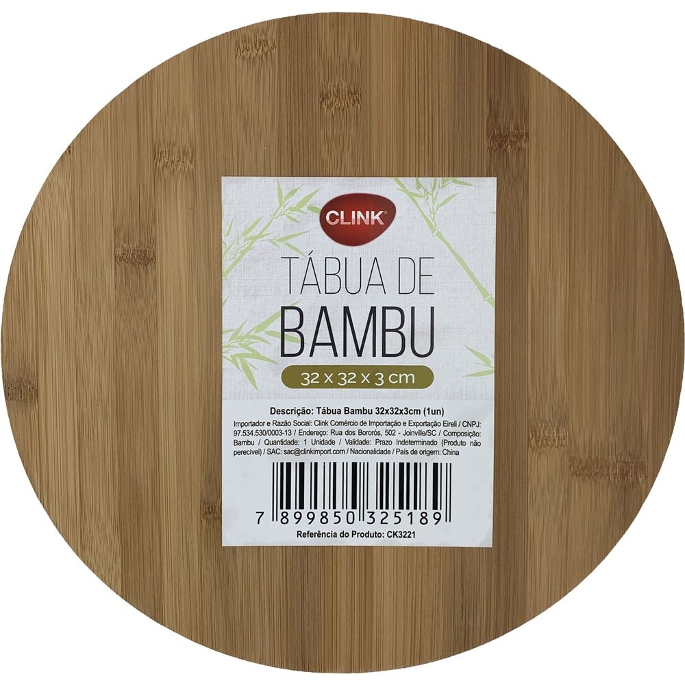 TÁBUA BAMBU GIRATORIA SERVIR FRIOS CLINK TABUA COZINHA, CHURASCO 32X32X3CM em Oferta na Shopee