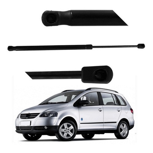 Kit Par Amortecedor Tampa Traseira  Porta Malas Para Carro Spacefox 2006 Até 2012 - Spare Parts and Accessories for Vehicles