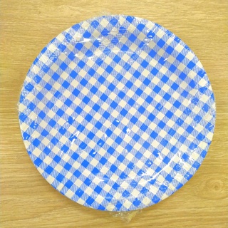 Prato de Papel Xadrez Azul 18cm Festa Junina - 08 unidades - Kaixote - Rizzo Festas em Oferta na Shopee