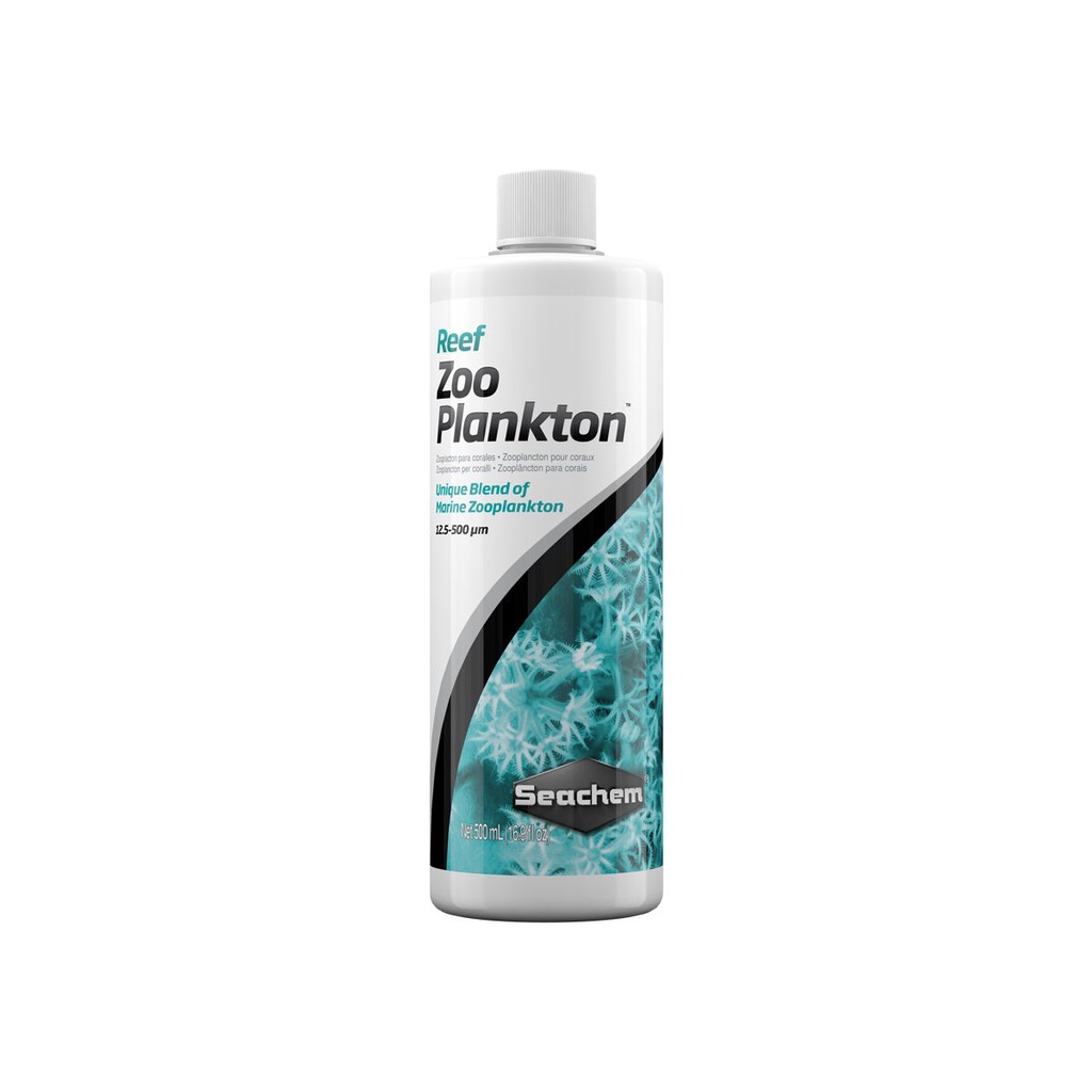 Seachem Reef Zooplankton 500ml Alimento Corais Reef Marinho