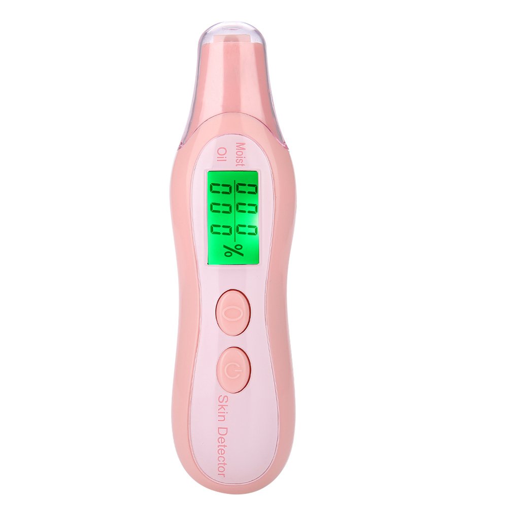 Mini Analisador Digital De Pele Portátil LCD Umidade Facial Óleo Monitor De Água Da Ferramentas De Cuidados Com A