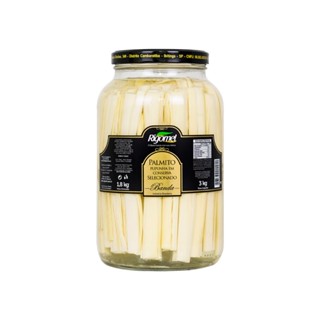 Palmito de Pupunha Banda em Conserva Rigomel 1,8kg