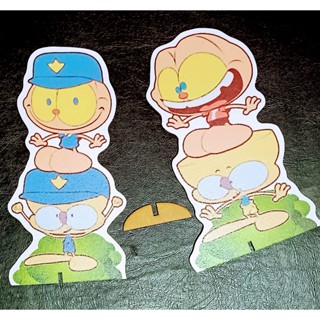 Kit 2 Display de mesa QUALQUER TEMA ESCOLHIDO 20 cm, decoração de festa totem em MDF
