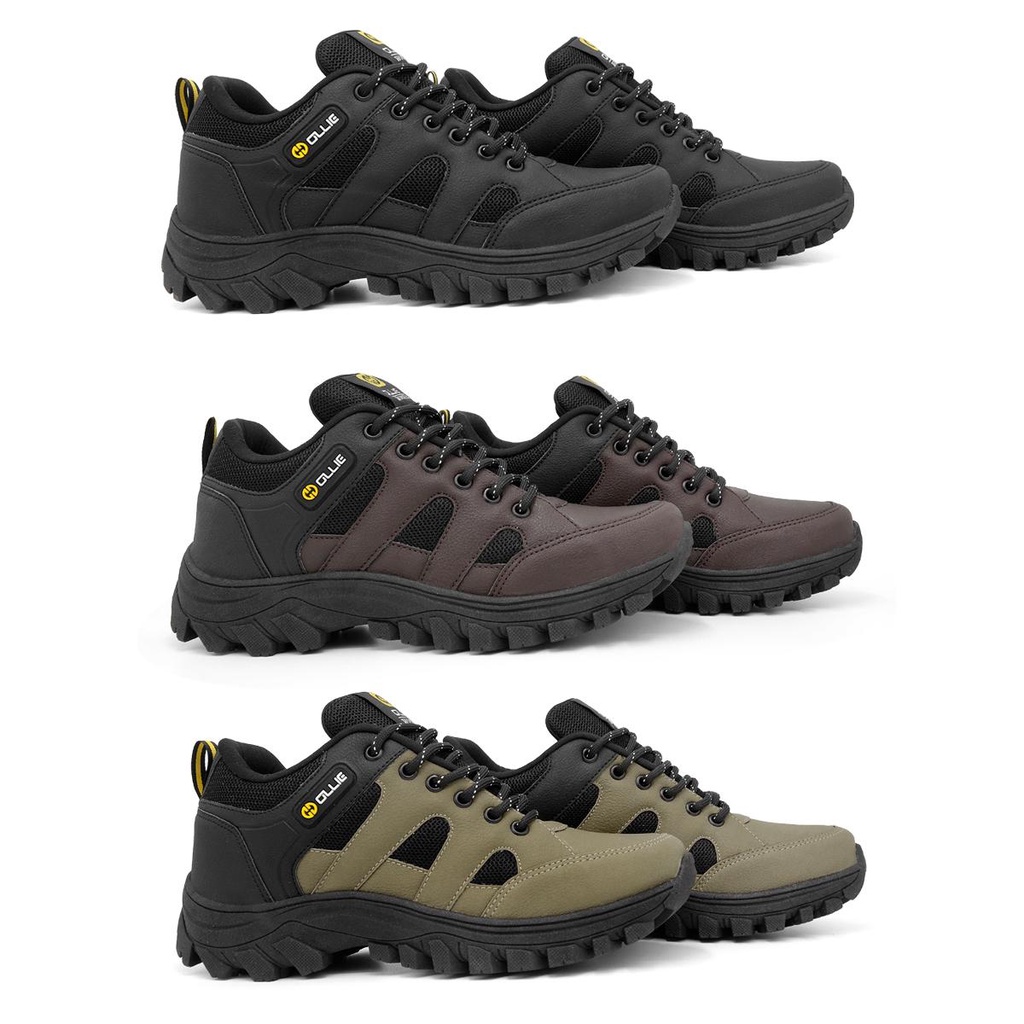 Kit 3 Tênis Trekking Ollie Broncos Adventure Trilhas em Oferta na Shopee