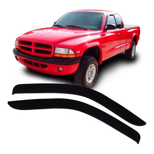 Calha de Chuva Defletor Dodge Dakota 1998 a 2001 2 Portas Ecoflex